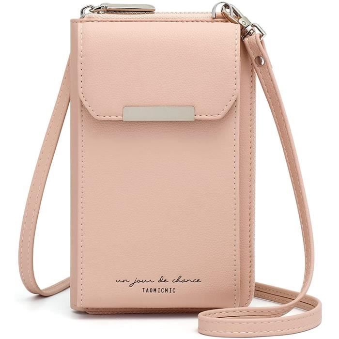 Sac T l phone Portable Femmes Portefeuille en Cuir Petit Sac