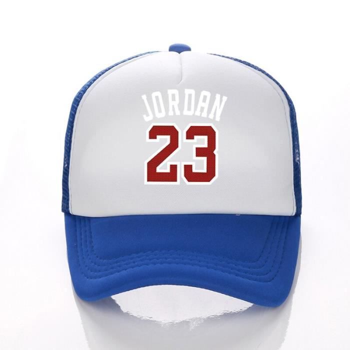 2 Taille unique Casquette de Baseball Jordan 23 pour hommes et femmes chapeau de camionneur en maille de haute qualite ajustable Cdiscount Pret a Porter