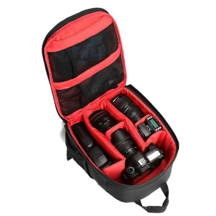 Sac à Dos Appareil Photo Étanche - Polyester - 250 x 340x 130