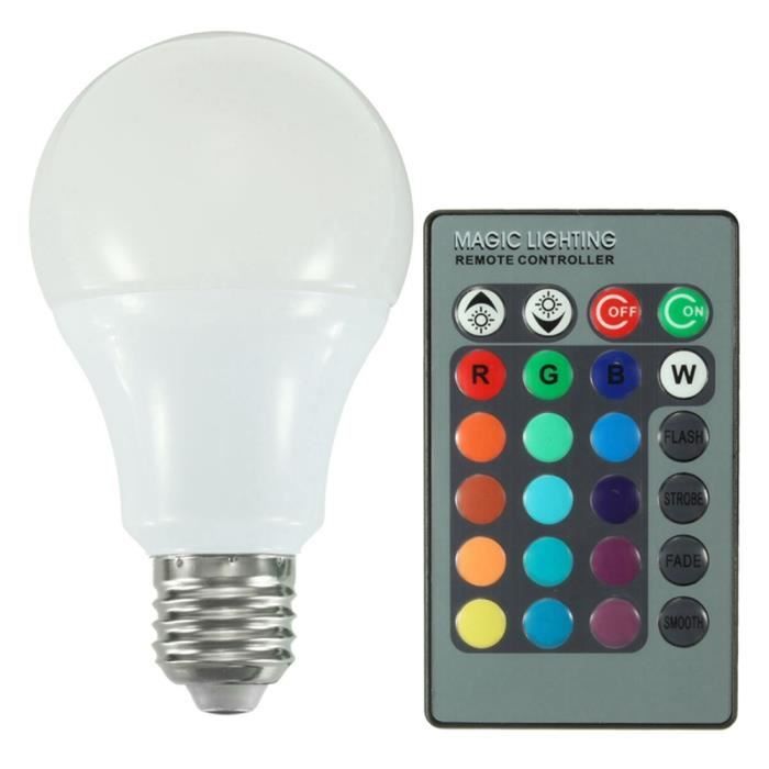 Ampoules Economie Energie de 10W Ampoules E27 LED et Contrôleur à