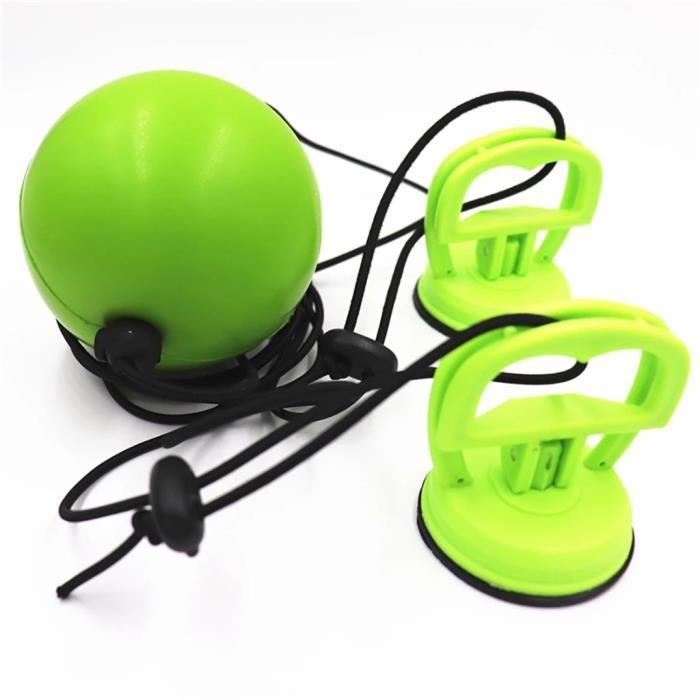 Ballon De Boxe De Vitesse Réglable 9cm - Vert - PU - Entraînement Réflexe