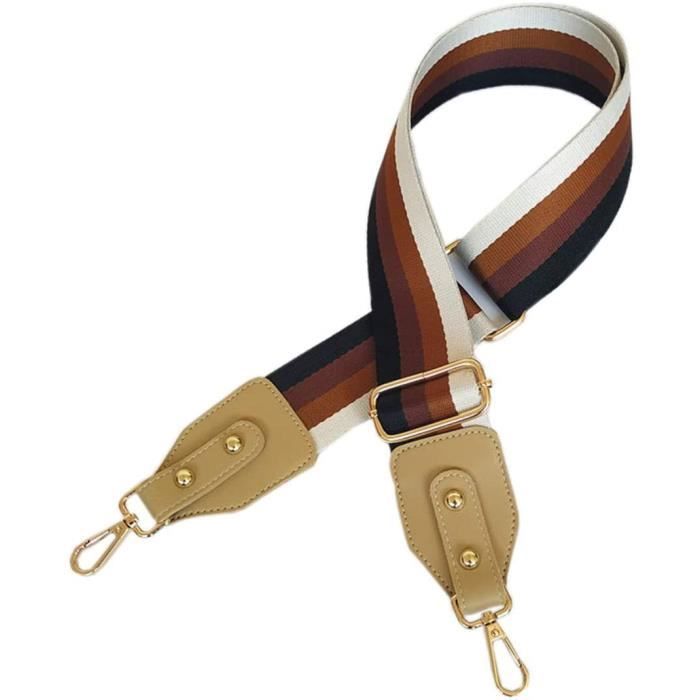 Bandouliere reglable en Longueur avec 2 mousquetons Larges et Sangle de Transport Schwarz Braun Khaki Taille Unique 450 Cdiscount Bricolage