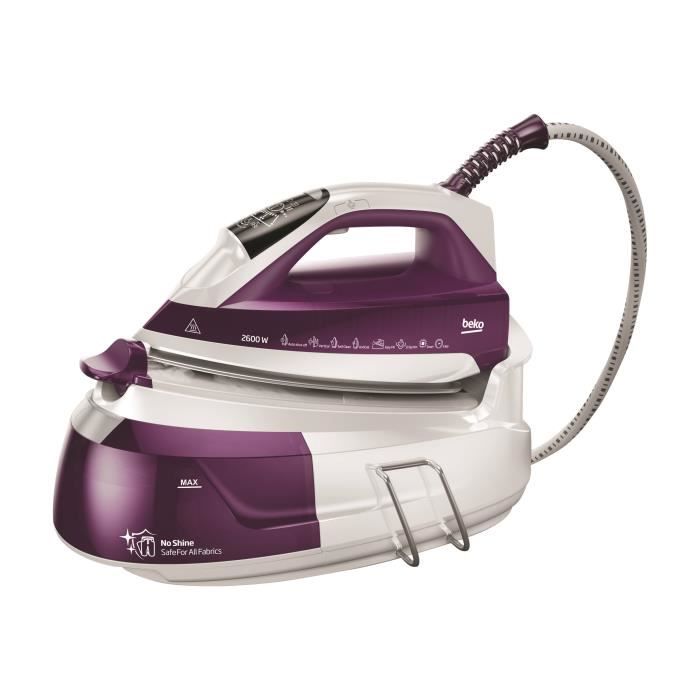 BEKO Centrale vapeur  SGA7126P 2600 W Blanc et Violet 