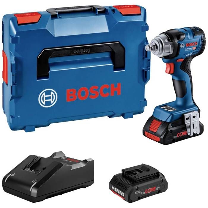 Boulonneuse GDS 18V 330 HC 4Ah ProCORE Boxx CoMo 06019L5002 Bosch - vue 8