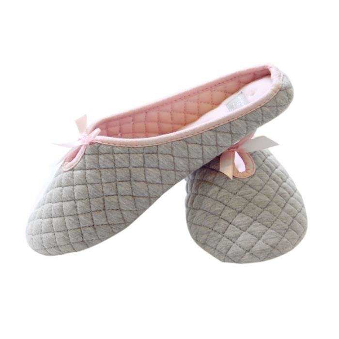 Chausson femme semelle souple clearance