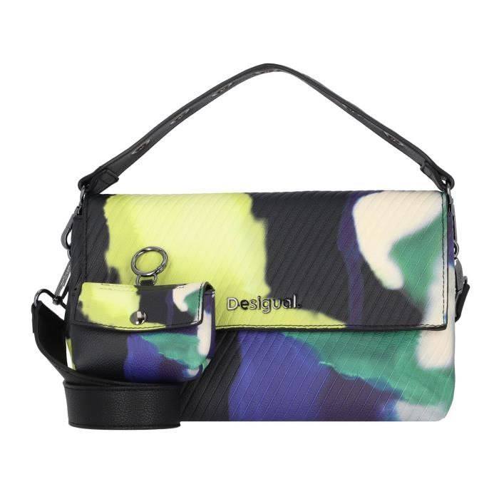 Desigual Military Flower Sac main 25.5 cm material finishes