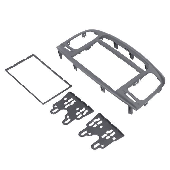 Fascia/Cornice Per Autoradio 2 DIN 9 Pollici Per Ford Fiesta Mk6 E MK7 (2009-2017) – Pannello Di Installazione In Plastica ABS+PC, Colore Nero