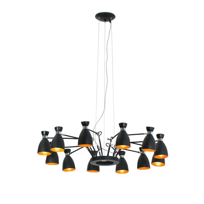 BIM Objects - Free Download! LE VITA Black Table Lamp Dimmable