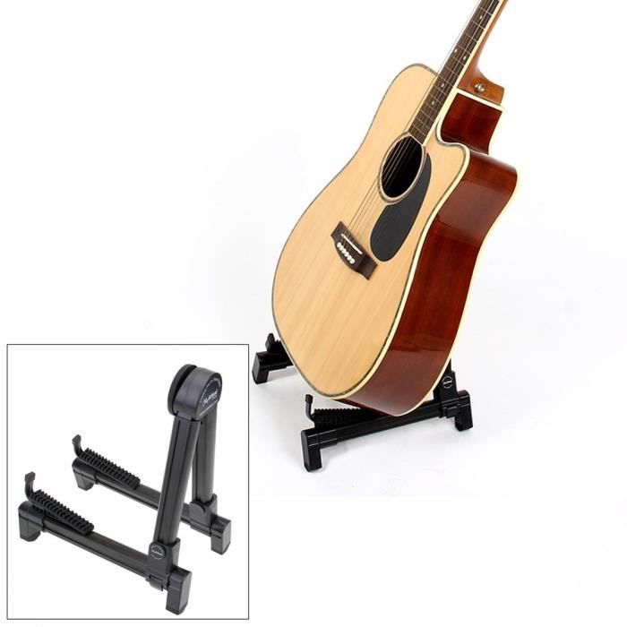 Meideal Support Ajustable pour Guitare Electrique Acoustique Basse Banjo Pliant Cdiscount