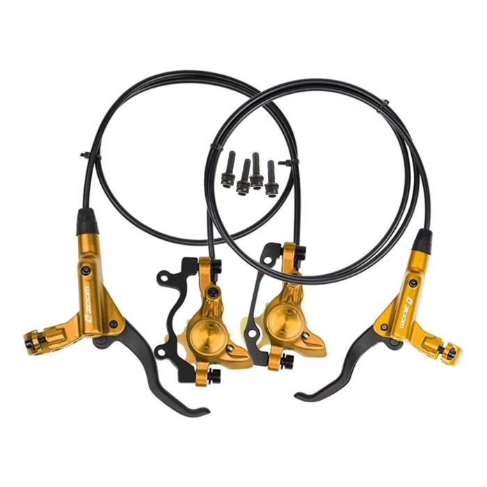 Remise2022 Freins à vélo, freins à disque hydraulique avant 800mm arrière 1400mm Huile Système