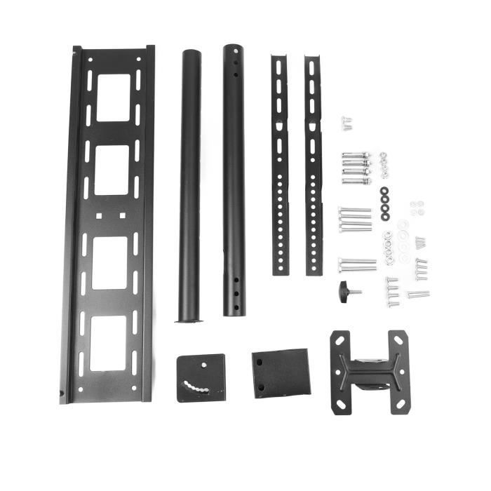 Support Vidéoprojecteur Plafond Suptek - Réglable 360°, Inclinaison 90°, Pour Projecteurs Jusqu'à 13,6 Kg