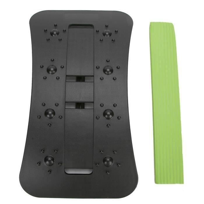 Étire-dos Réglable 3 Niveaux - Planche De Soutien Lombaire, Masseur Correcteur - Non Glissant, Pour Soulagement Du Dos