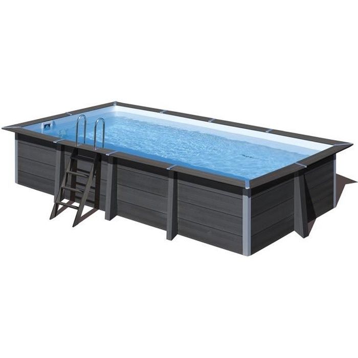 Piscine Gre Composite Semi Enterrée Gre Piscine Rectangle Composite 6 06 X 3 26 X H 1 24 M Achat
