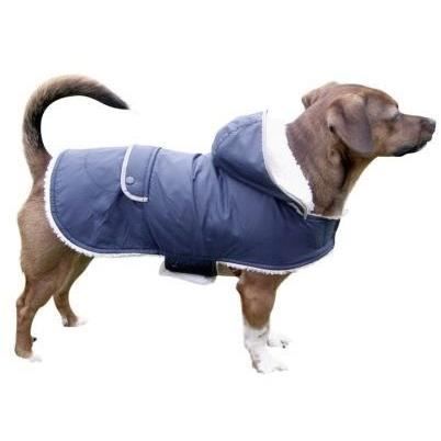Manteau pour chien - KERBL - TEDDY - 55 cm - Bleu - Imperméable et coupe-vent Manteau pour chien - KERBL - TEDDY - 55 cm - Bleu - Imperméable et coupe-vent