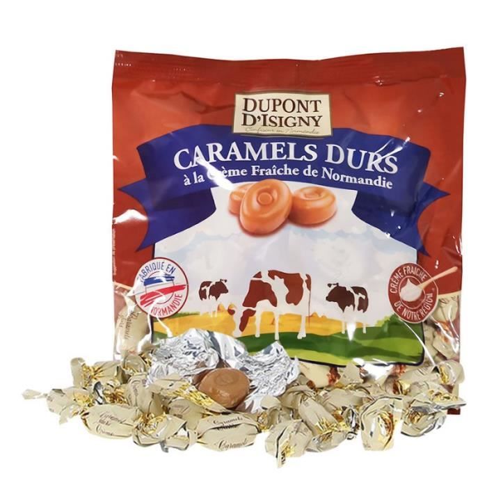 Dupont d'Isigny Caramels durs à la crème 250 g Made in Calvados