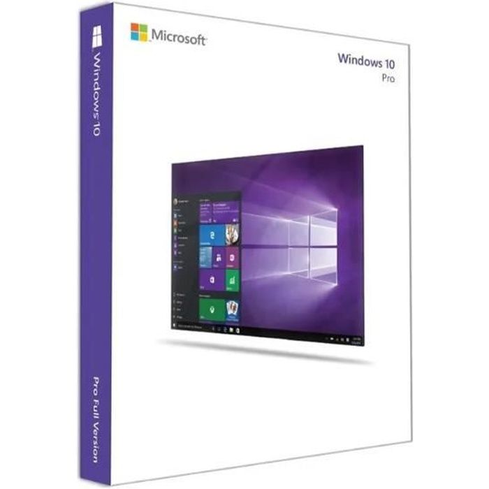 Licence Retail Originale Windows 10 Pro 32/64 Bit