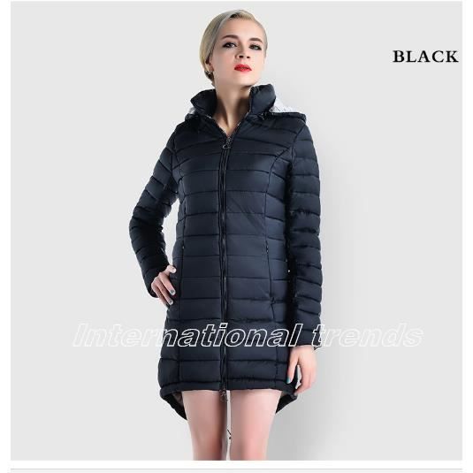 Manteau Capuche doudoune Hiver Vêtements longue femme Femme 7Ygybf6
