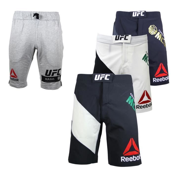 shorts reebok ufc femme bordeaux
