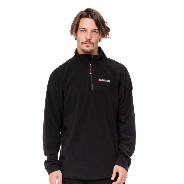 GEOGRAPHICAL NORWAY TORTION polaire pour homme Noir - Homme