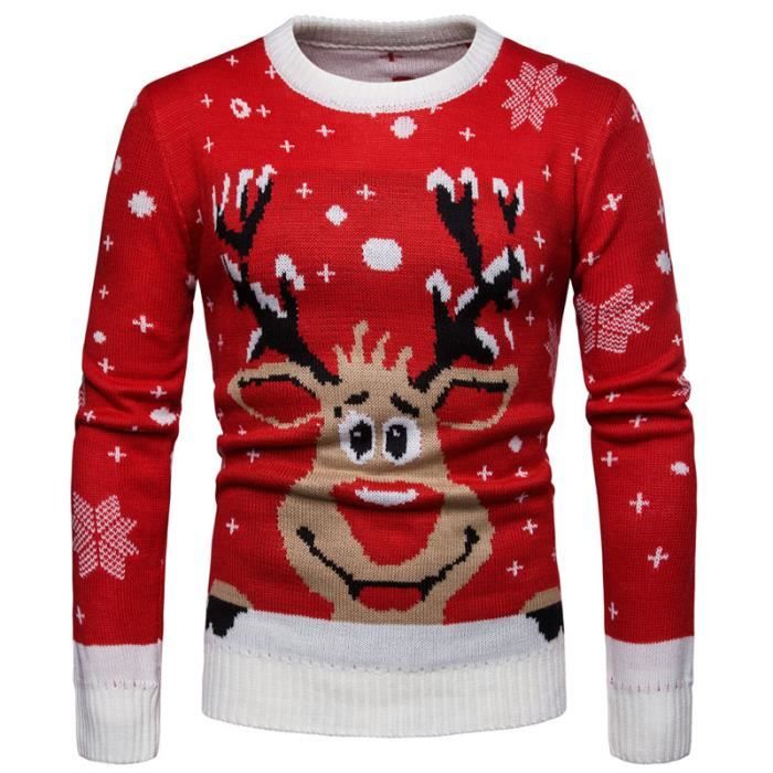 Pull rouge de marque deals