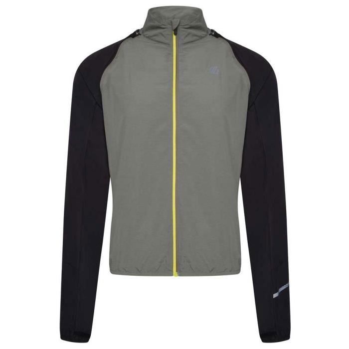 Veste coupe-vent - Dare 2b - Modèle Agave Noir - Ultra légère - Respirante - Manches amovibles