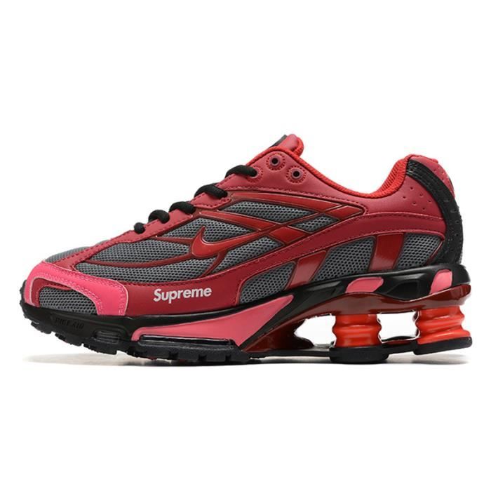 Chaussure supreme clearance rouge
