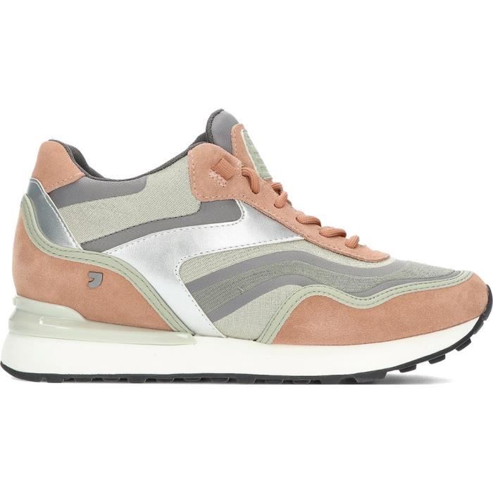 Gioseppo Baskets femme GIOSEPPO 73437 igal - Gris - Lacets - Plat - Textile