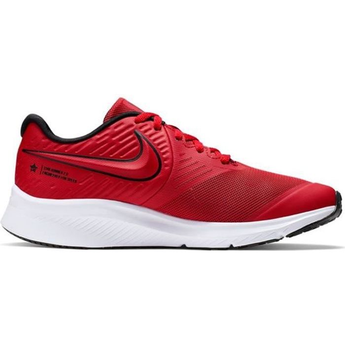 Baskets NIKE Star Runner 2 Femme Rouge et Noir Synth tique