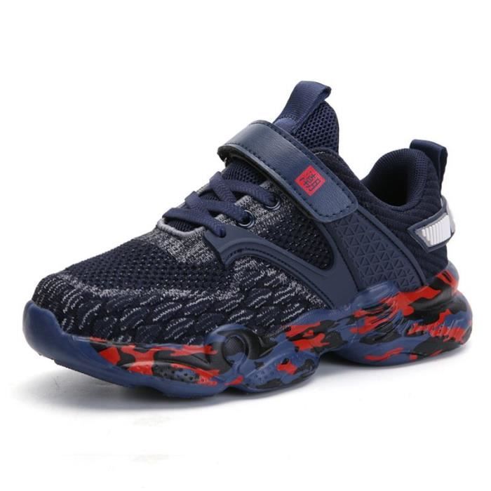 INSFITY Chaussures Enfant Garcon-Fille Baskets Aération Activités Extérieurs