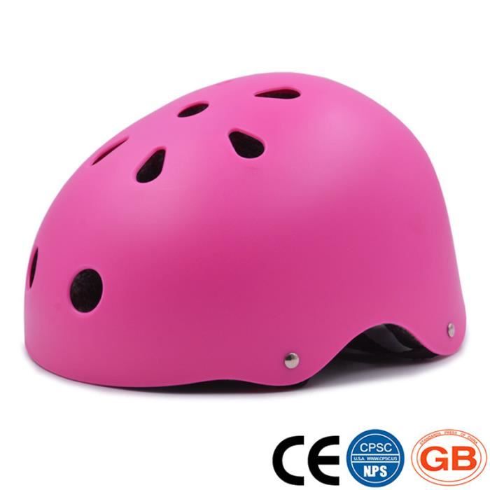 Sxgyubt Casque de vélo pour enfants et adultes Casque de sécurité léger et respirant 