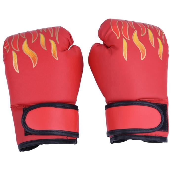 Gants De Boxe Enfants 3-10 Ans - Entraînement MMA Muay Thai Kickboxing