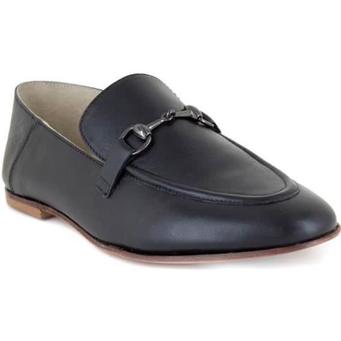Chaussures Mocassins ae elegance Mocassins noir style d\u2019affaires 