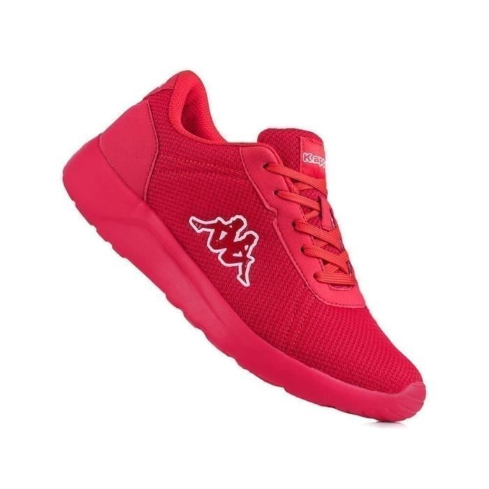Baskets Kappa Tunes OC Rouge Homme Adulte Plat Synth tique
