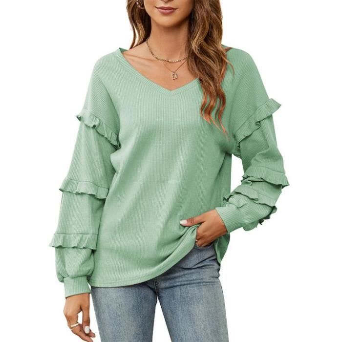 Veste Châle Décontractée Pour Femme - Style Cape Ample, Manches Longues, En Jean, Pour Toutes Les Saisons - 3