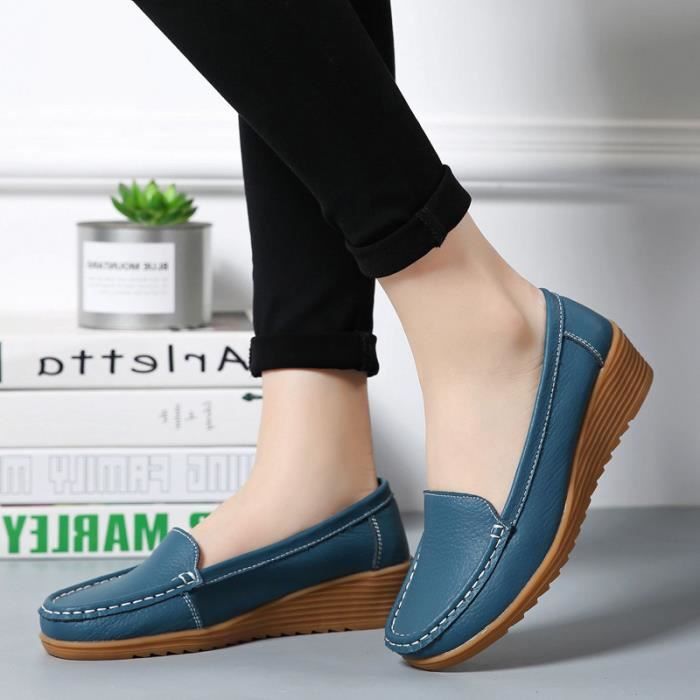 Mocassin femme confort 2025