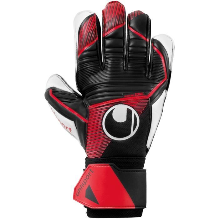 Gants de gardien enfant Uhlsport Powerline Soft Pro - noir/rouge/blanc - Taille 5,5