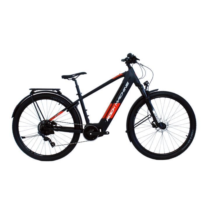 VTC electrique Rock Machine 29 500Wh 70Nm RockShox Storm INT E90 29 Touring Noir Cdiscount Sport