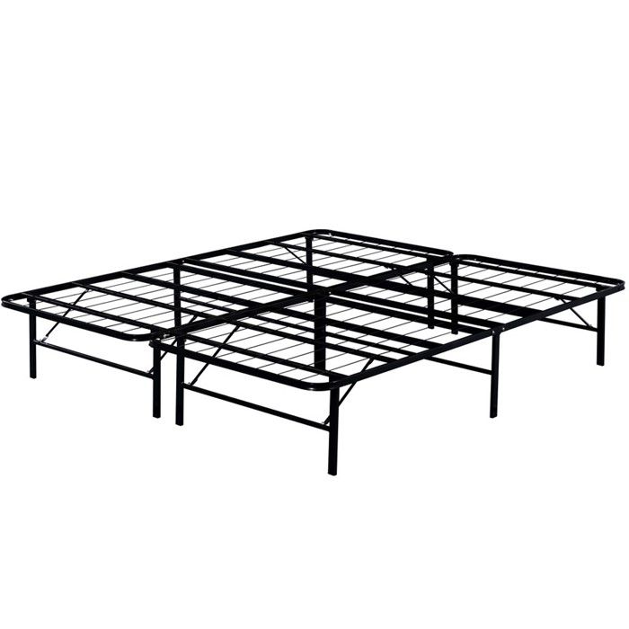 Invite Sommier D Appoint Pliable En Metal 140 X 200 Cm Achat Vente Sommier Cdiscount