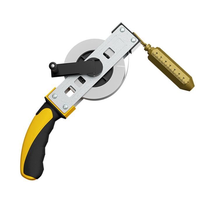 Ruban à Mesurer CIKONIELF - Coque PC Et Acier Inoxydable - 5m/25mm