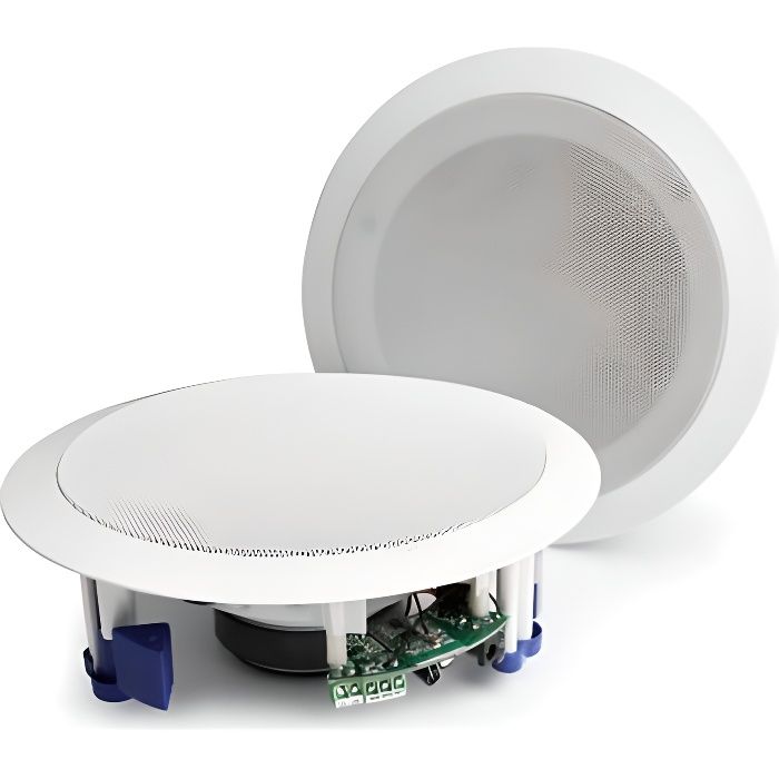 Enceintes plafond amplifiées avec Bluetooth Power Dynamics CSBT65 - 80W