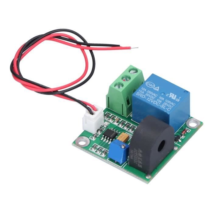 Module Capteur De Courant AC 5A - Protection Surintensité - Relais 12V | Pour Montage Facile