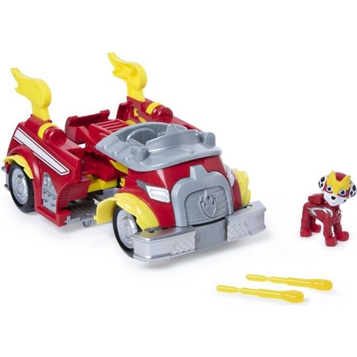 Camion de pompiers transformable Marcus - Pat' Patrouille Le Film - Effets  sonores et lumineux - Cdiscount Jeux - Jouets