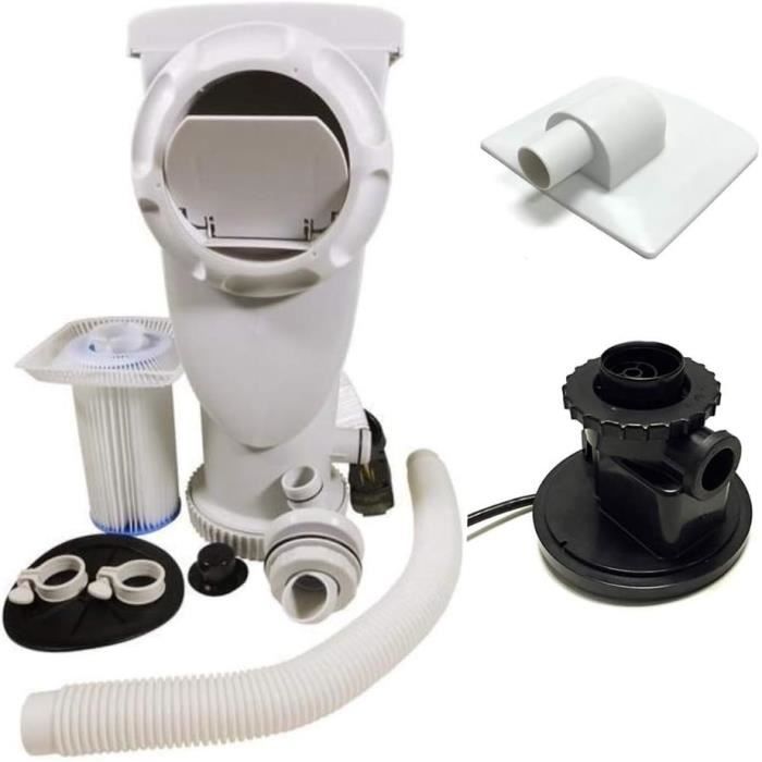 Umrüstsatz Für Skimmerpumpe - Kompatibel Mit Summer Waves SFX1000/SFX1500 - Mit Schlauchadaptern
