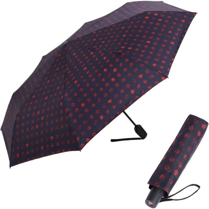 Parapluie Automatique Knirps T.200 Medium Duomatic - Couleur Magma (rouge) - Neuf