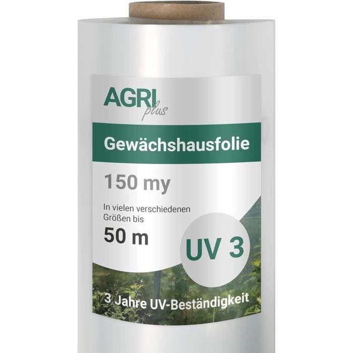 AGRI Plus Bâche Grillagée Professionnelle 6 X 8 M I Film De Jardin Stable 220 G/m² Avec Bande à œillets I Et Indéchirable Pour Une Utilisation En Extérieur à Long Terme I