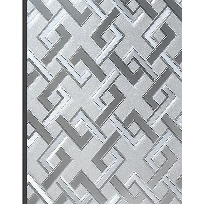 Film Fenêtre Anti-Regard - Motif Croix Décoratif - 90x200 Cm