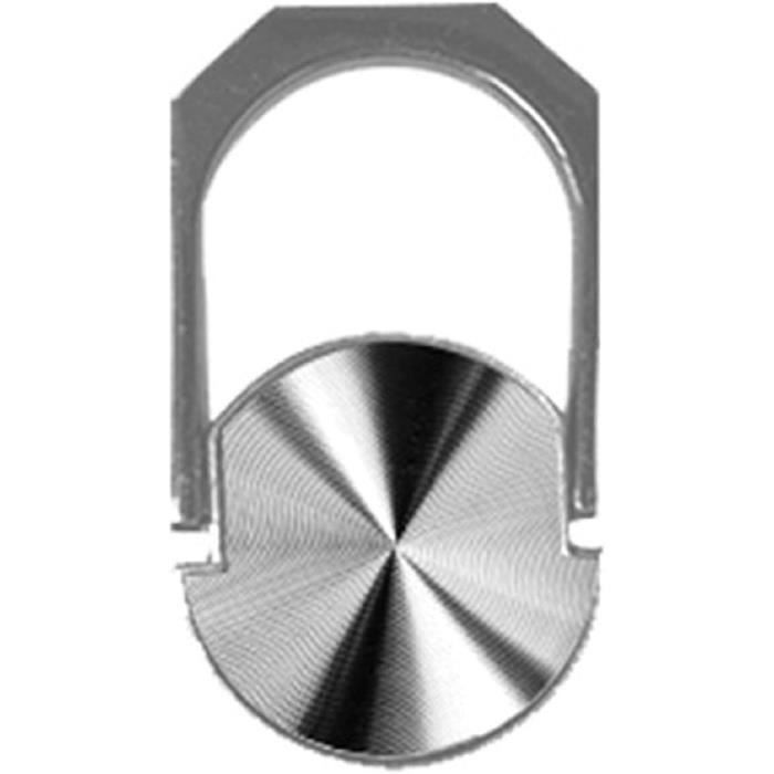 2 Supports Clavier Rabattables Noir - Alliage Zinc Réglable