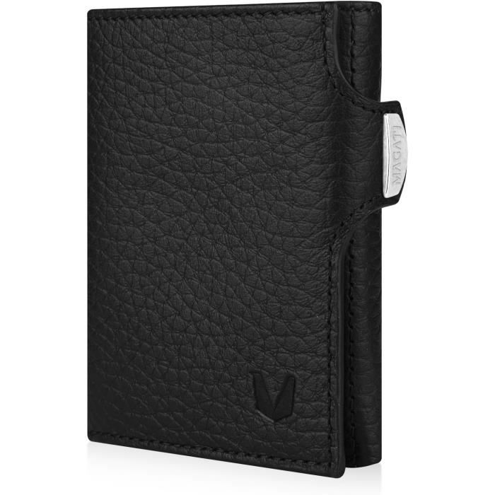 Pochette Tour De Cou Voyage Avec Protection RFID - Portefeuille Sécurité Noir Unisexe GOSLYLY