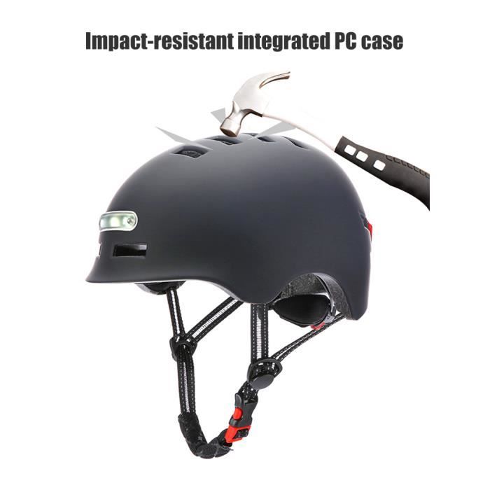 Casque velo led clignotant store