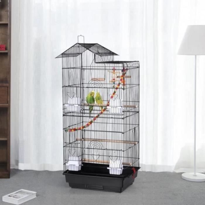Comparer les prix de Cage À Oiseaux - XUANYU - Grand Pigeon Cage Porte-Oiseaux Cage Fournitures